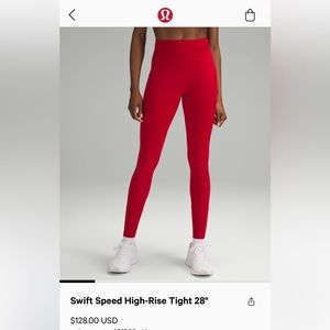 Lululemon Swift Speed High-Rise Tight 28”